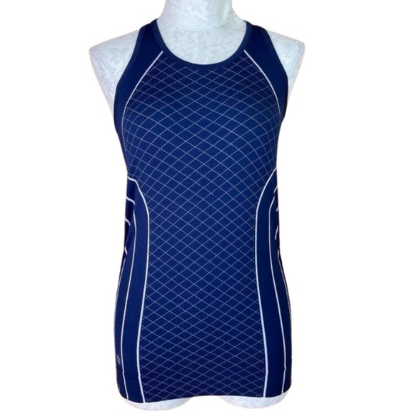 Athleta Finish Fast Line Racerback Tank Top Women's Size Small Athletic Workout - Picture 3 of 10